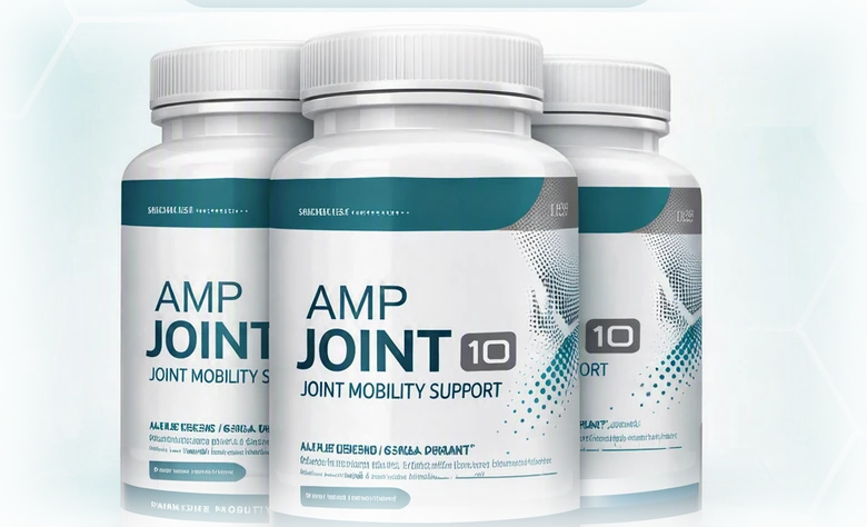 AMP Joint 10-in-1 joint mobility support, three-bottle pack